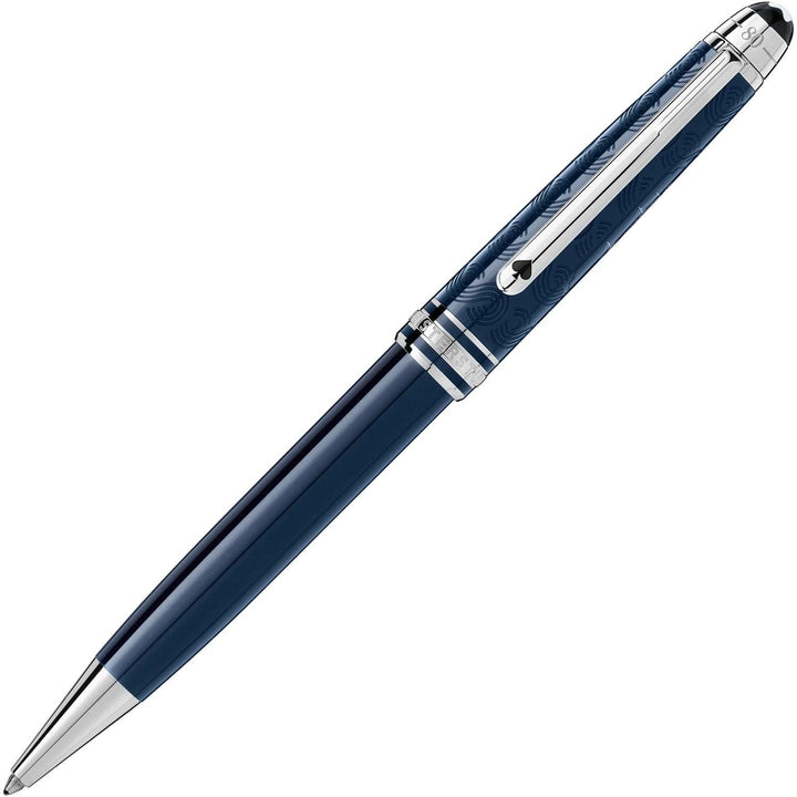 Montblanc penna a sfera Meisterstück Midsize Around the world in 80 days blu 126342 - Capodagli 1937