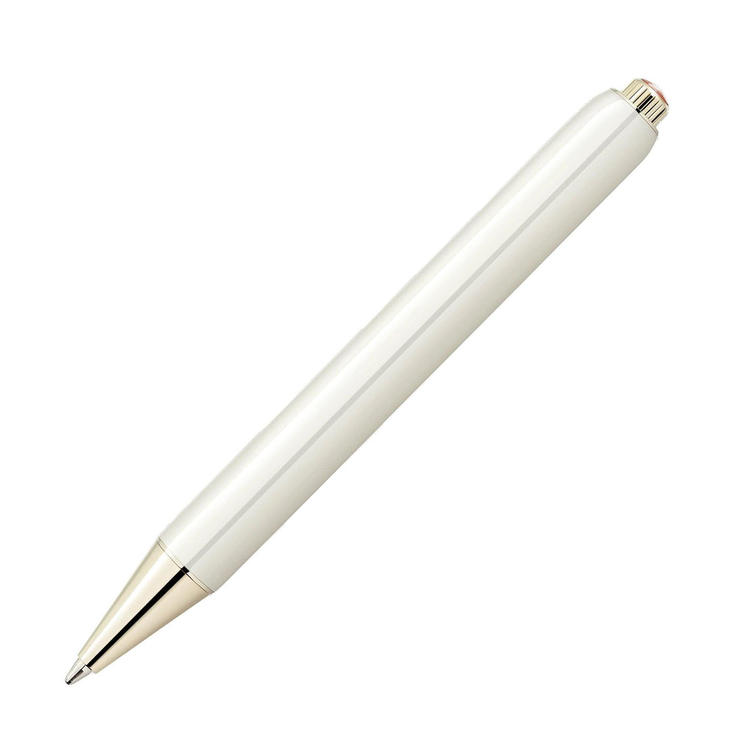 Montblanc penna a sfera Montblanc Heritage Rouge et Noir “Baby” Edizione Speciale color avorio 128123 - Capodagli 1937