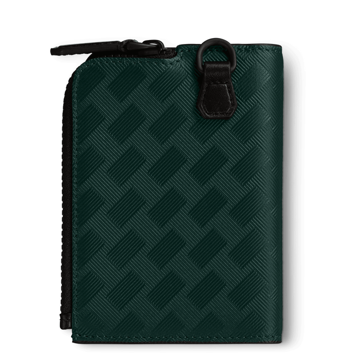 Montblanc porta carte di credito 3 scomparti con cerniera Montblanc Extreme 3.0 verde 130461 - Capodagli 1937