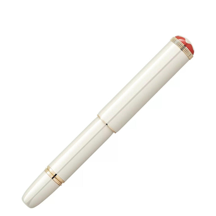 Montblanc stilografica Heritage Rouge et Noir “Baby” Edizione Speciale Color Avorio punta M 128121 - Capodagli 1937