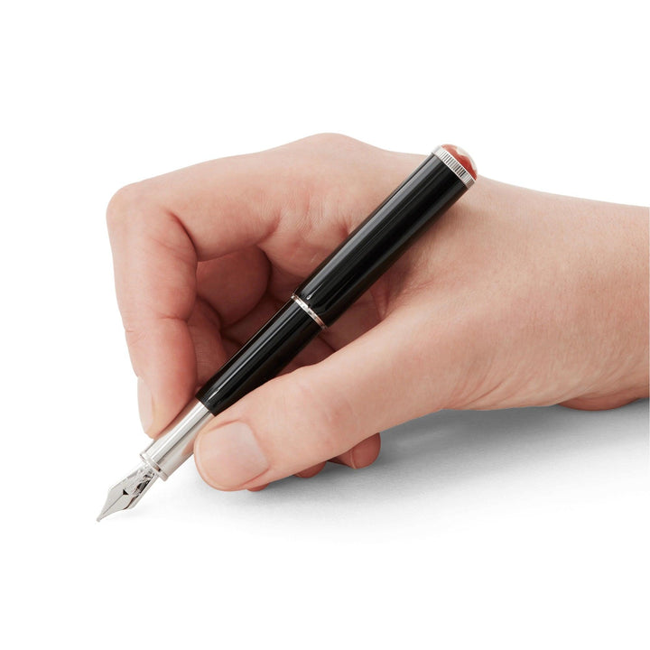 Montblanc stilografica Heritage Rouge et Noir “Baby” Edizione Speciale Nera punta M 127801 - Capodagli 1937