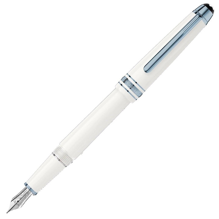 Montblanc stilografica Meisterstück Glacier Classique bianca punta M 129399 - Capodagli 1937