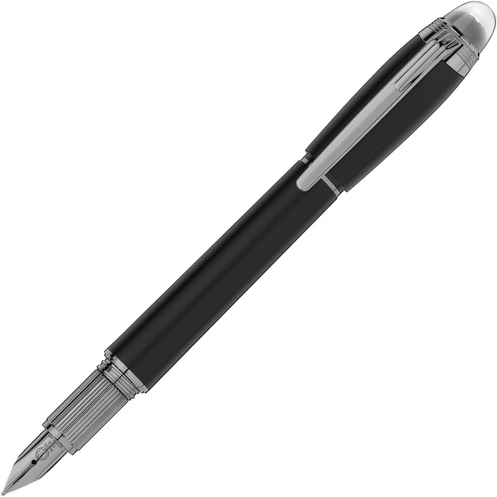 Montblanc stilografica StarWalker UltraBlack resina pregiata punta F 126339 - Capodagli 1937