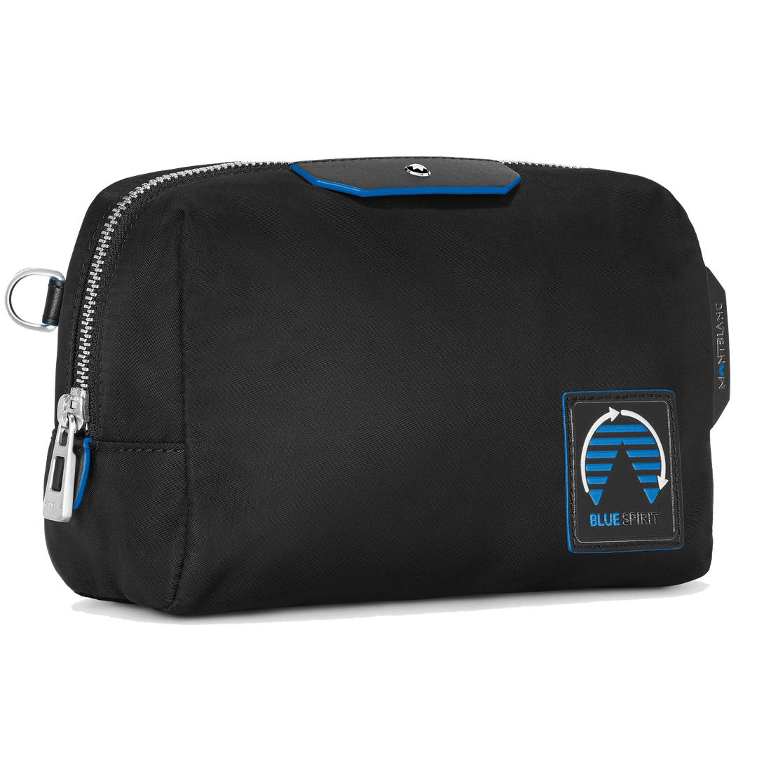 Montblanc trousse da toilette media Montblanc Blue Spirit nero/blu 128737 - Capodagli 1937