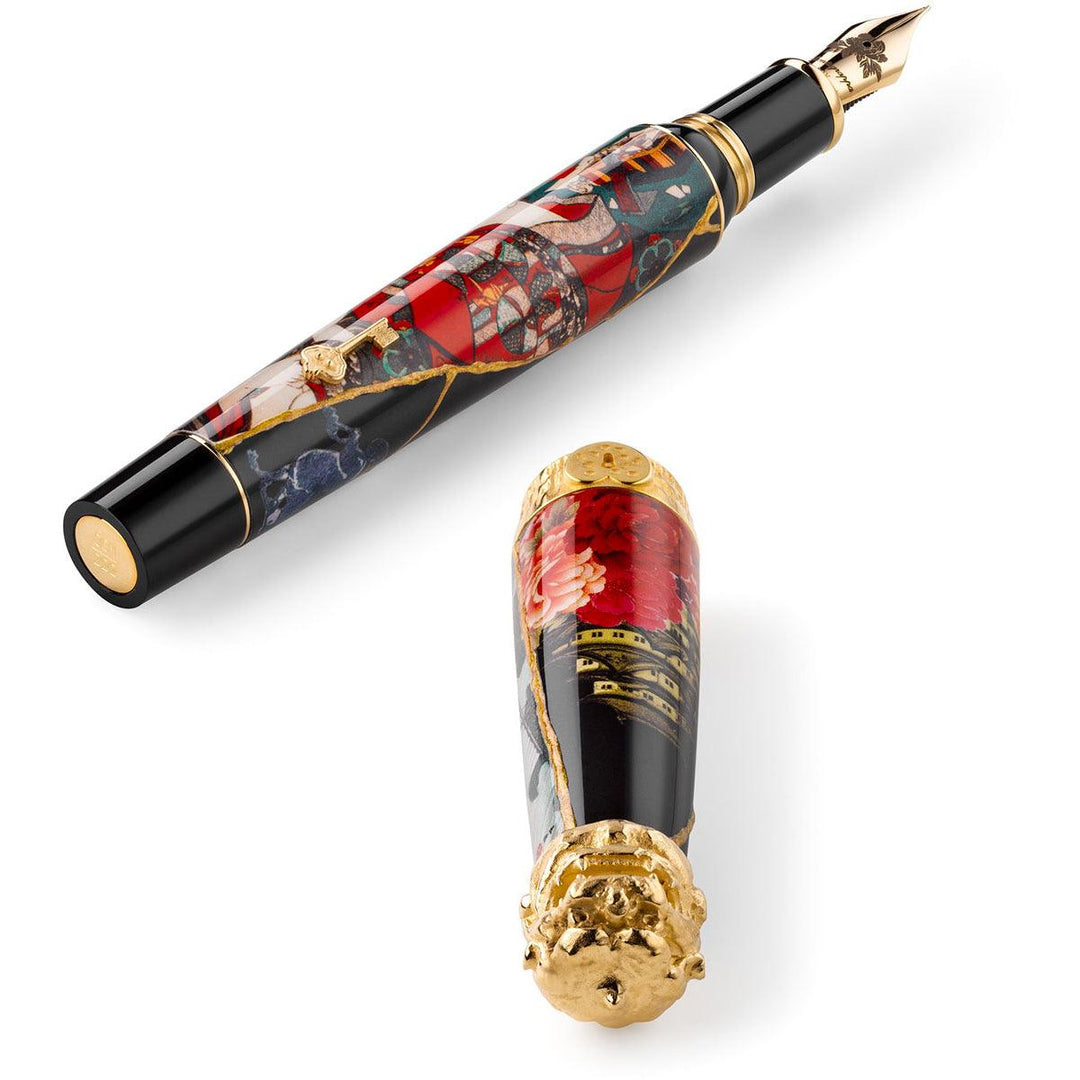 Montegrappa stilografica Bijo-To-Yaju By Tomita Kazuhiko limited edition ISBYN-SC - Capodagli 1937