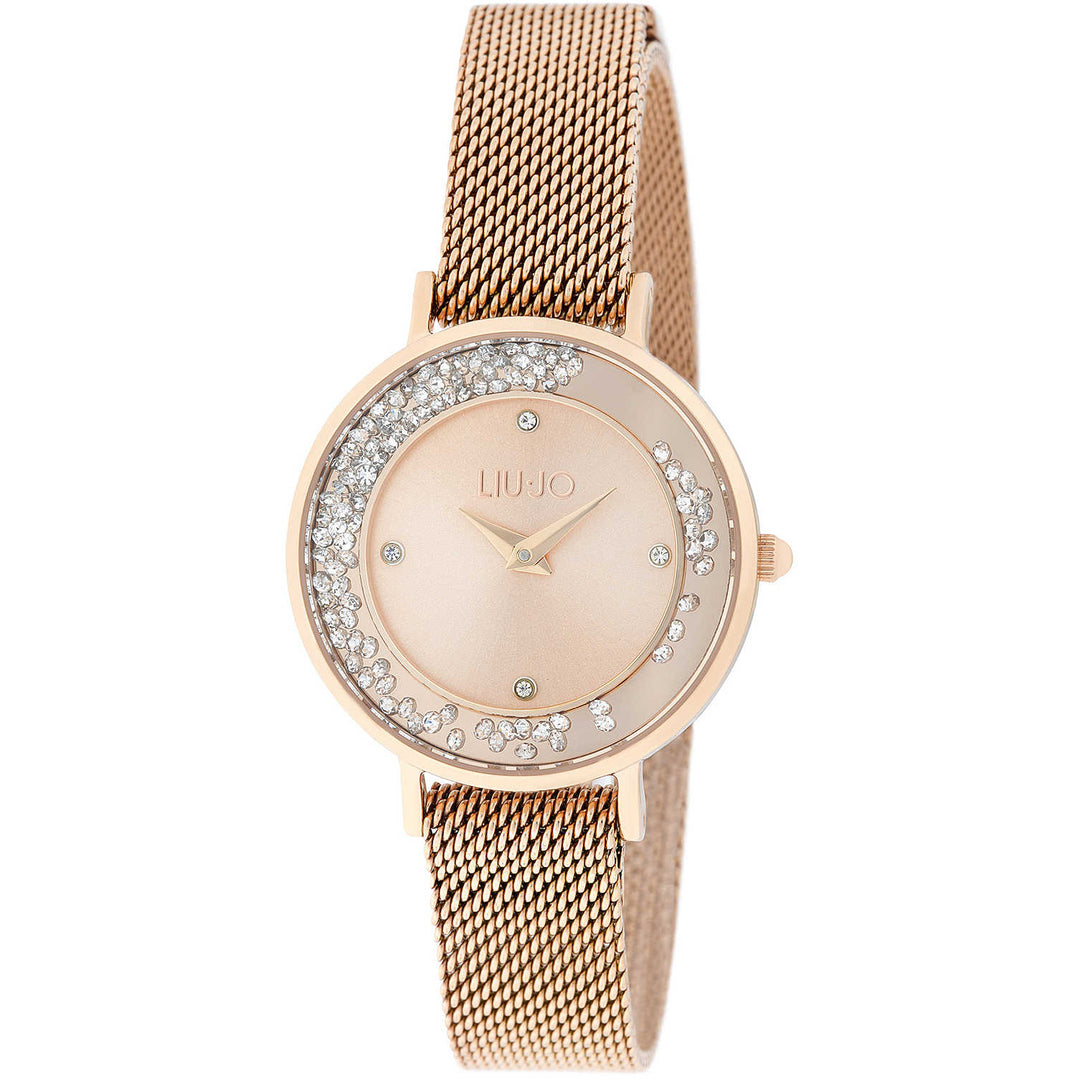 Часы Liu Jo Dancing Slim 29 мм розовый кварцевый стальной финиш PVD розовое золото TLJ1693