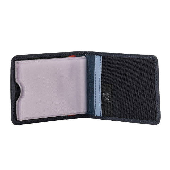 Многоцветный кожаный держатель кредитной карты Unisex DuDu