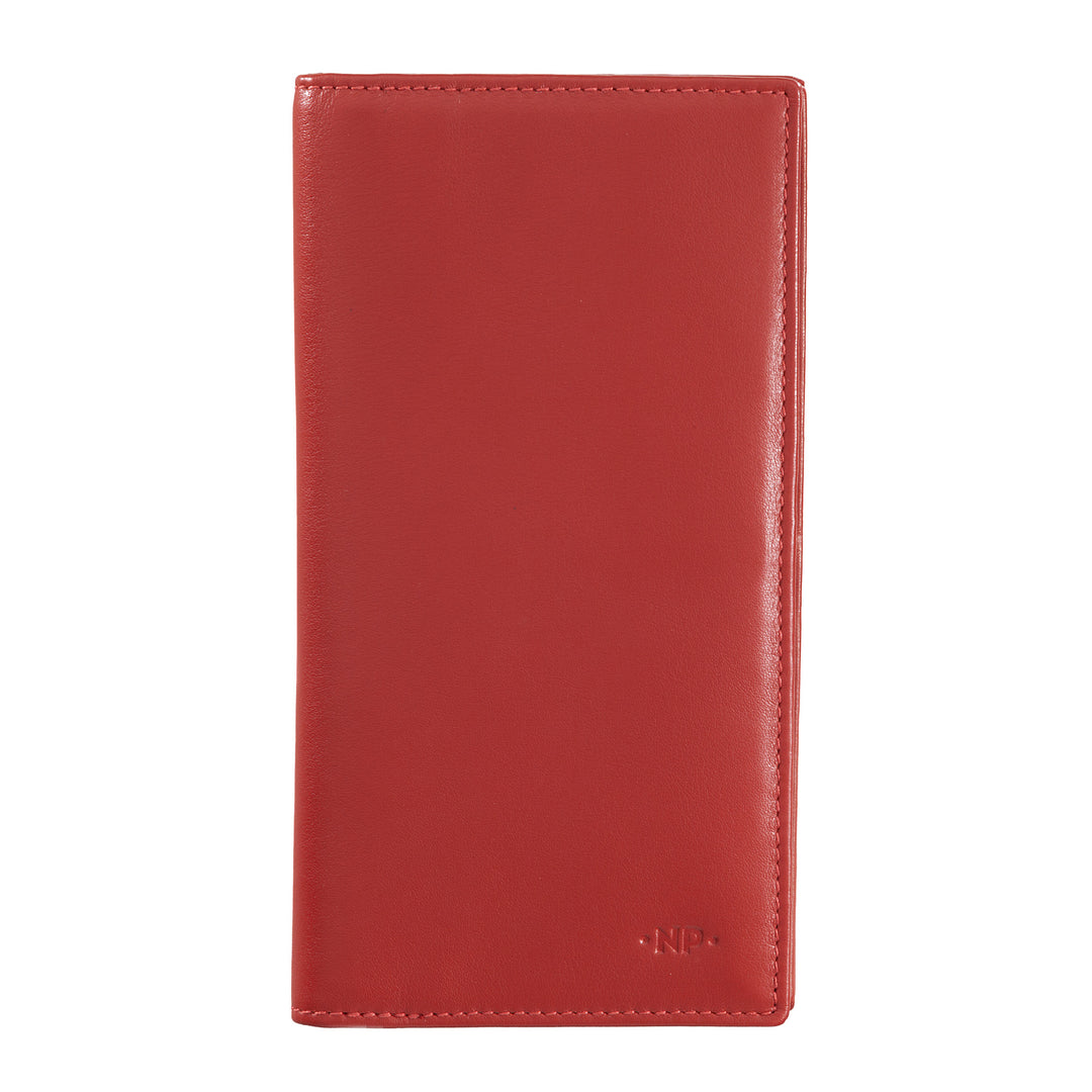 Nuvola Leather Wallet Big RFID в элегантной кожа
