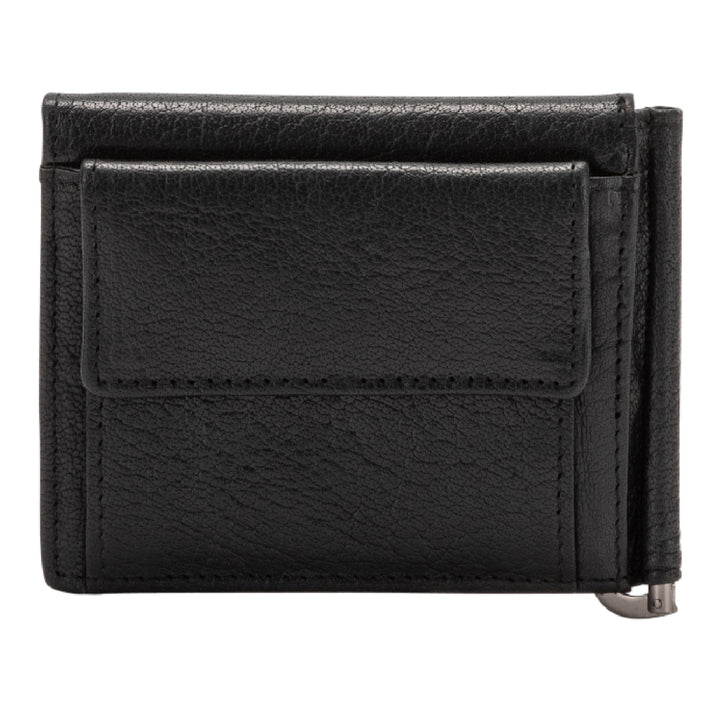 Cloud Leather Wallet Мужские денежные зажимы с кошельками и кредитными картами Зажим для банкнот Trifold Тонкий