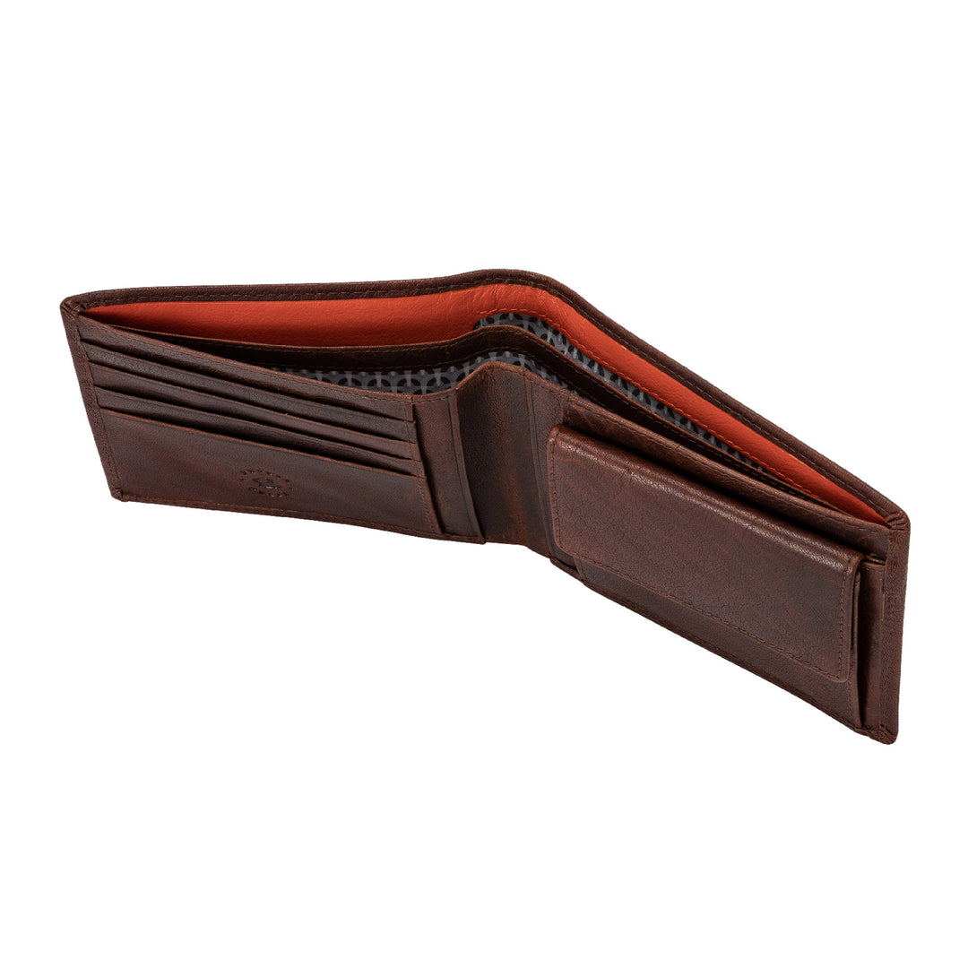 Cloud Leather Мужской кожаный кошелек с элегантным кошельком и держателем кредитной карты