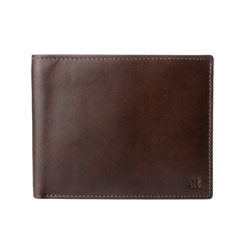 Антикварный тосканский мужской кошелек из натуральной кожи с 9 карманами Держатель карточек и 2 Держатель банкнот