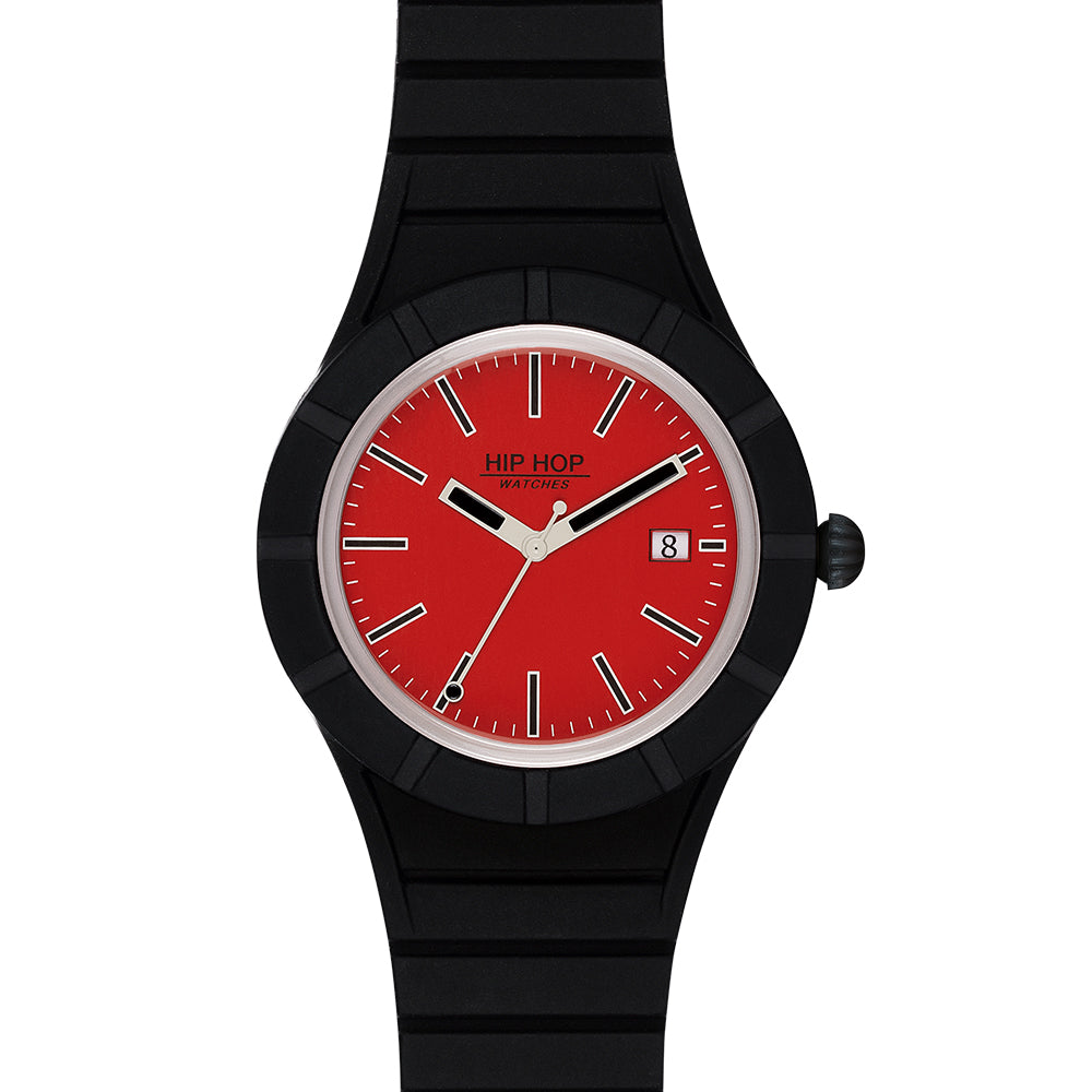 Hip Hop часы Black X Мужская коллекция 42mm HWU1080