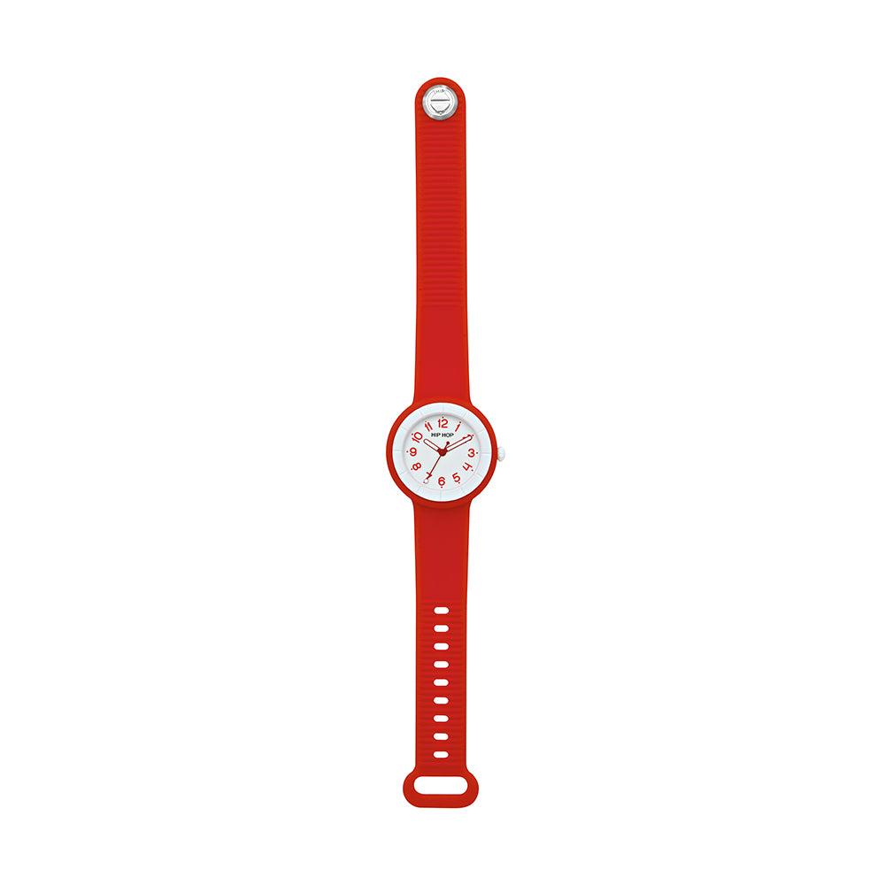 Hip Hop Poppy Red Hero Clock.dot Коллекция 34 мм HWU1102
