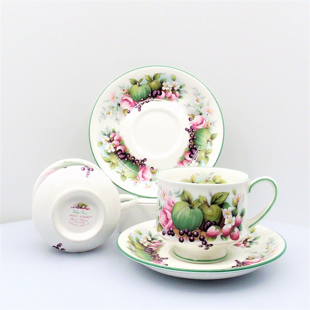 Royal Albert servizio 6 tazze da te Village Green porcellana Bone China A/0148 - Gioielleria Capodagli