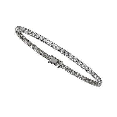 Sidalo bracciale tennis oro bianco 18kt diamanti 1,37ct colore G purezza VS M-5188-2 - Gioielleria Capodagli