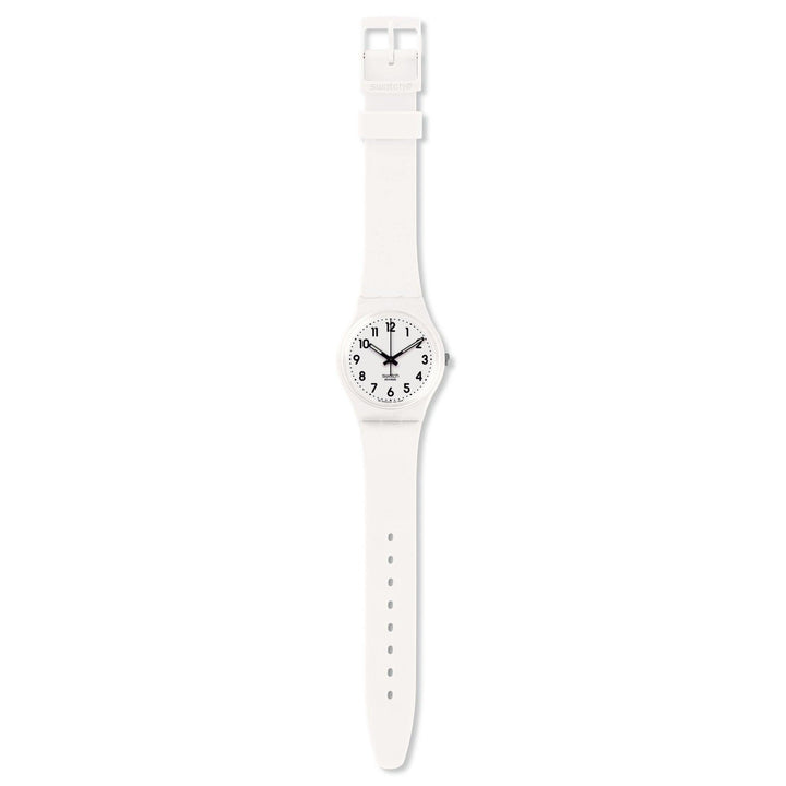 Swatch orologio JUST WHITE SOFT Originals Gent 34mm New Core GW151O - Gioielleria Capodagli