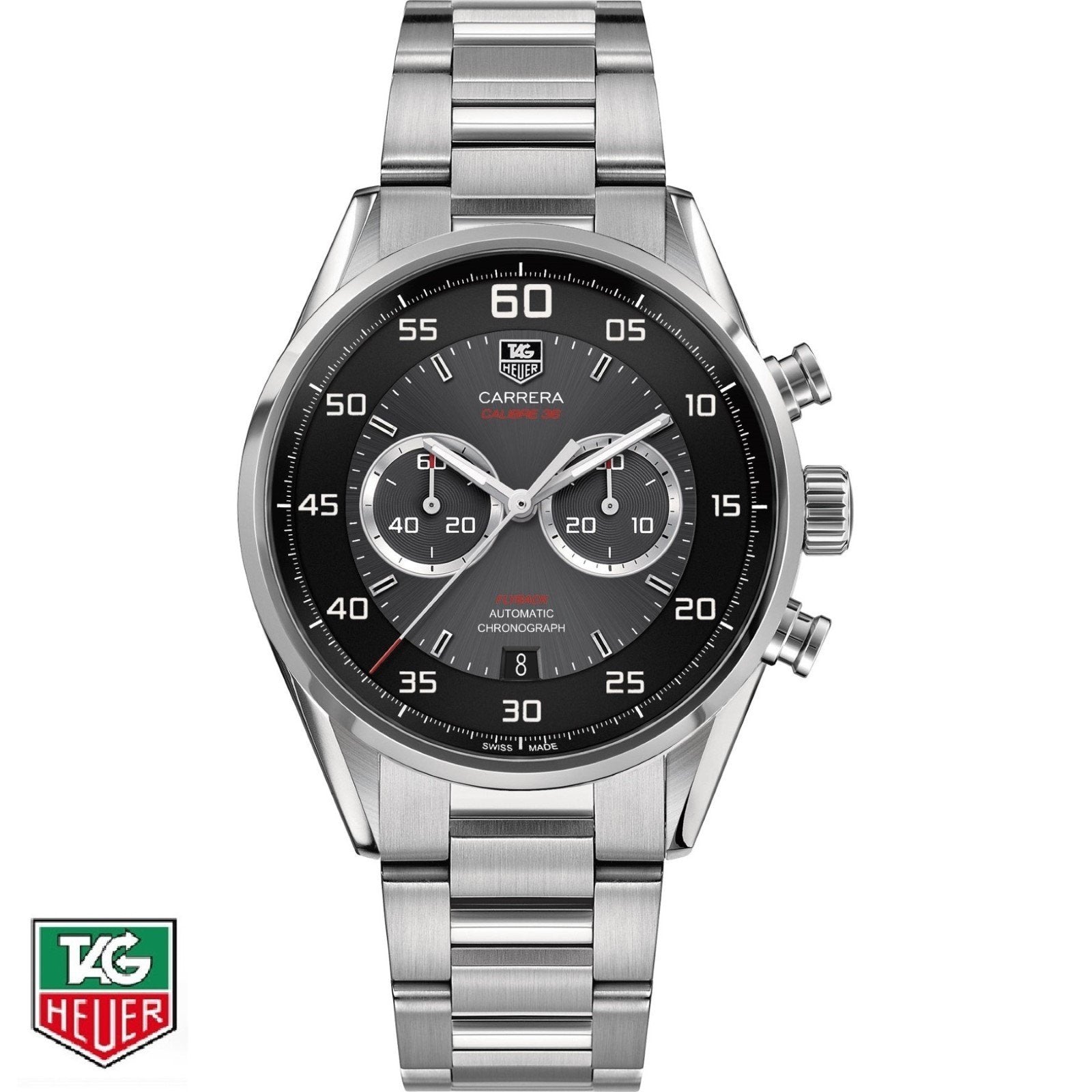 Tag Heuer Carrera Caliber 36 Flayback 43 CARCE CAR2B10.BA0799 Capodagli 1937