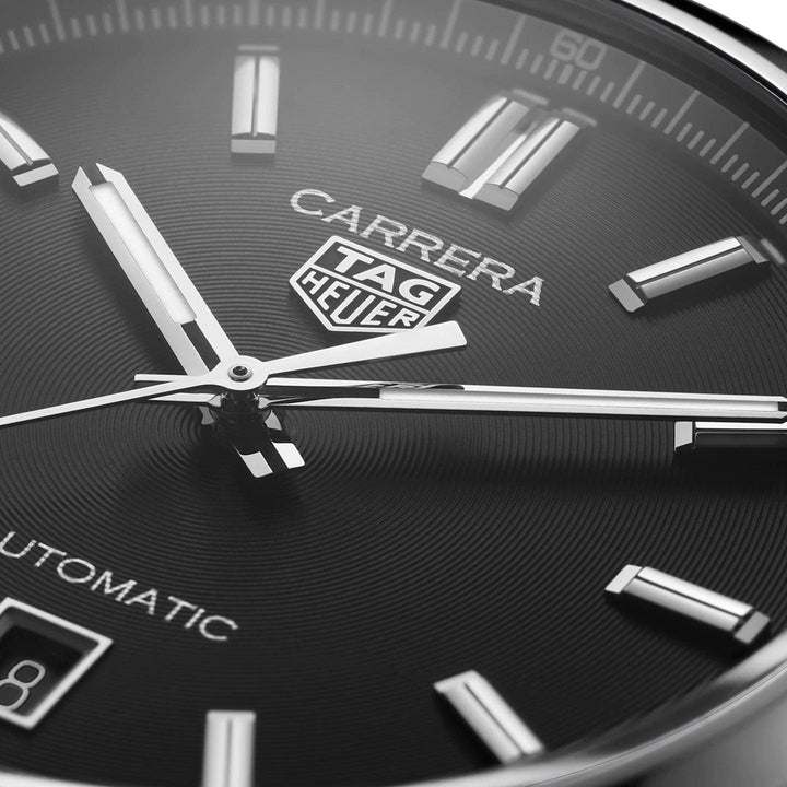 TAG Heuer orologio Carrera Calibre 5 39mm nero automatico acciaio WBN2110.BA0639 - Capodagli 1937
