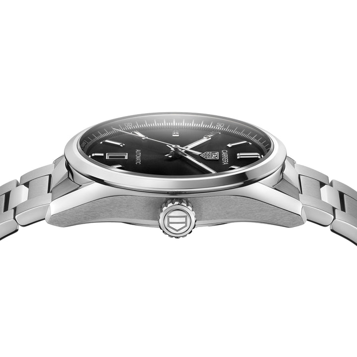 TAG Heuer orologio Carrera Calibre 5 39mm nero automatico acciaio WBN2110.BA0639 - Capodagli 1937