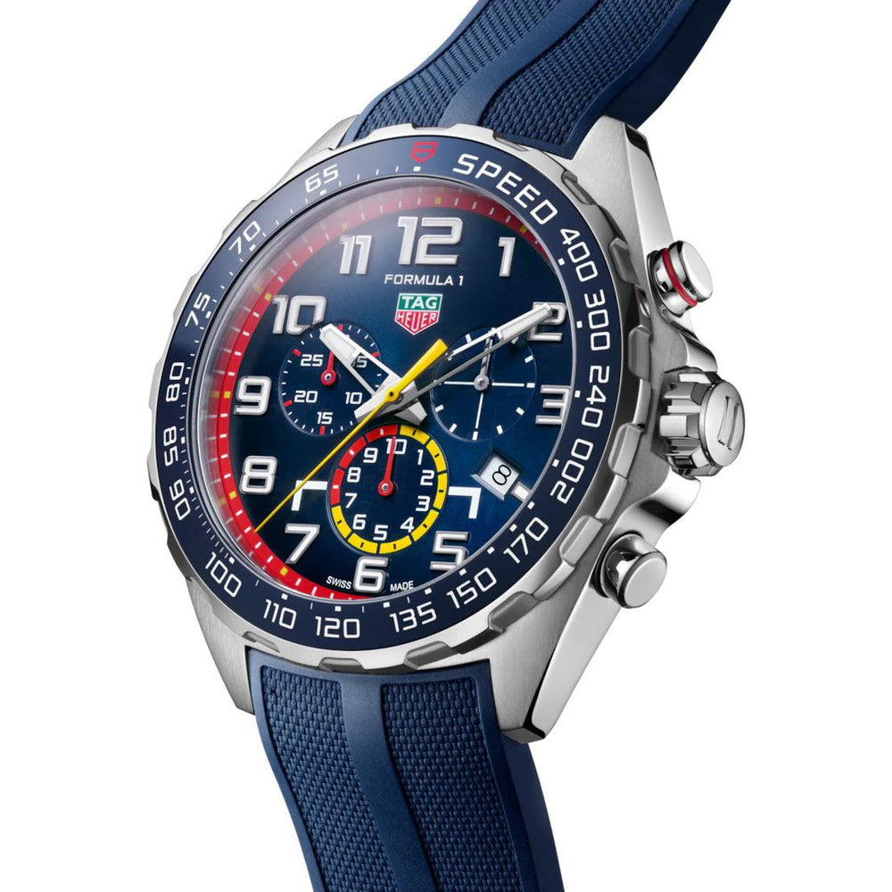 TAG Heuer orologio Formula 1 Red Bull Racing Edition 43mm blu quarzo acciaio CAZ101AL.FT8052 - Capodagli 1937