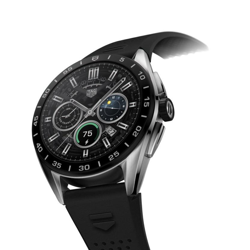 Tag Heuer orologio smartwatch Connected Calibre E4 45mm nero acciaio SBR8A10.BT6259 - Capodagli 1937