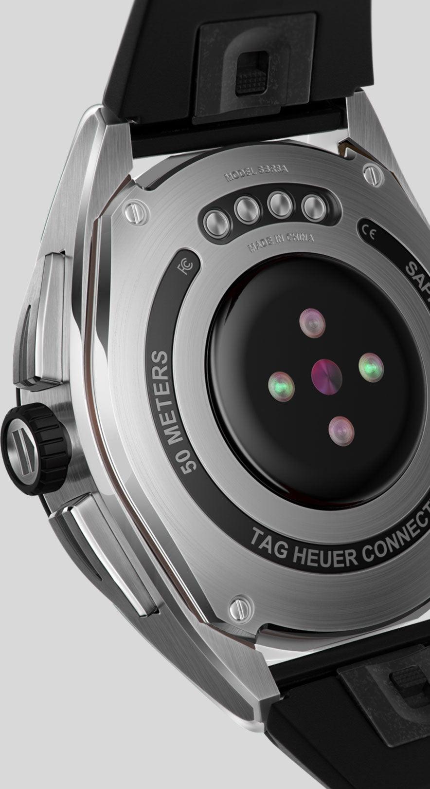 Tag Heuer orologio smartwatch Connected Calibre E4 45mm nero acciaio SBR8A10.BT6259 - Capodagli 1937