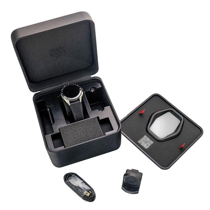 Tag Heuer orologio smartwatch Connected Calibre E4 45mm nero acciaio SBR8A10.BT6259 - Capodagli 1937