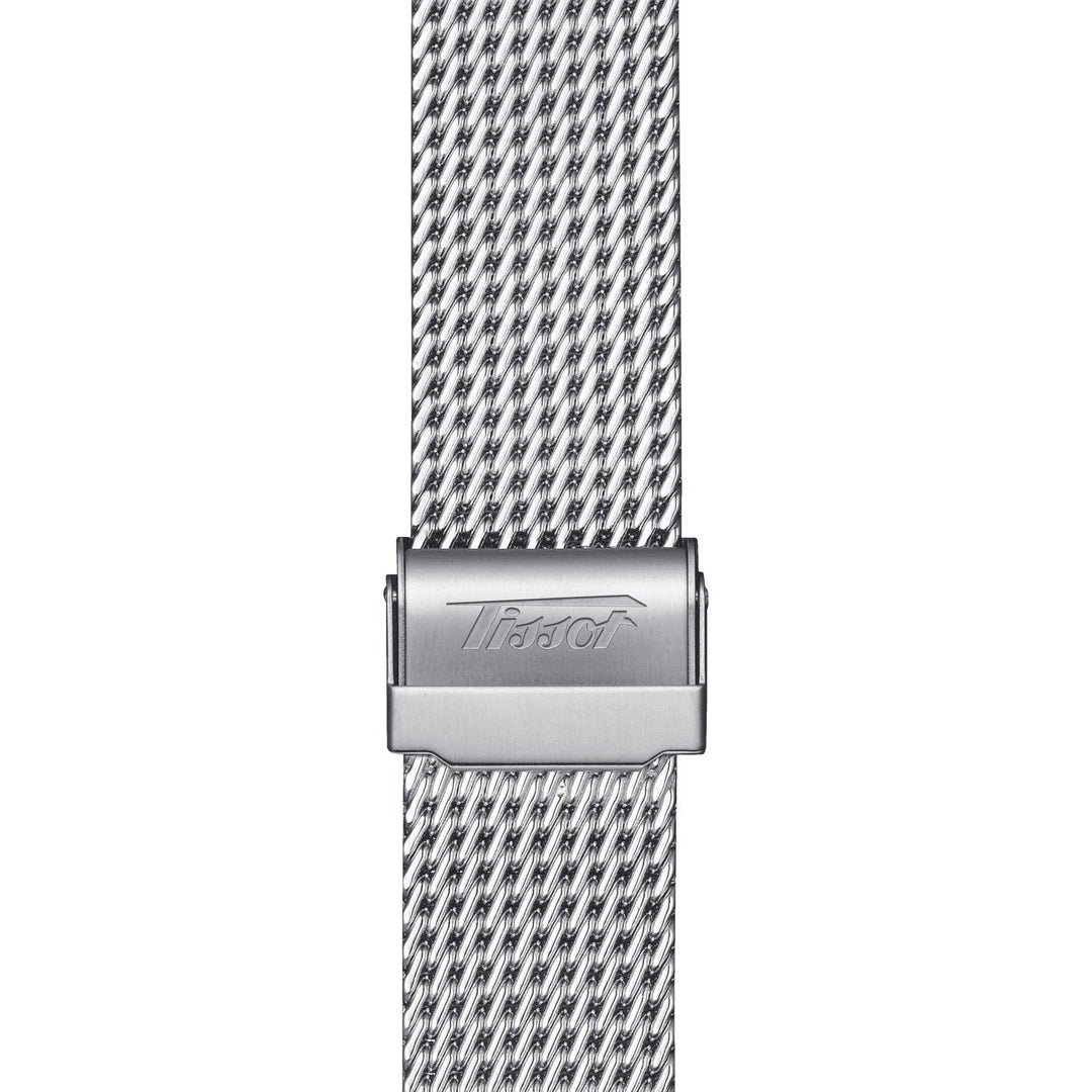 Tissot orologio Heritage Visodate Powermatic 80 42mm argento automatico acciaio T118.430.11.271.00 - Gioielleria Capodagli