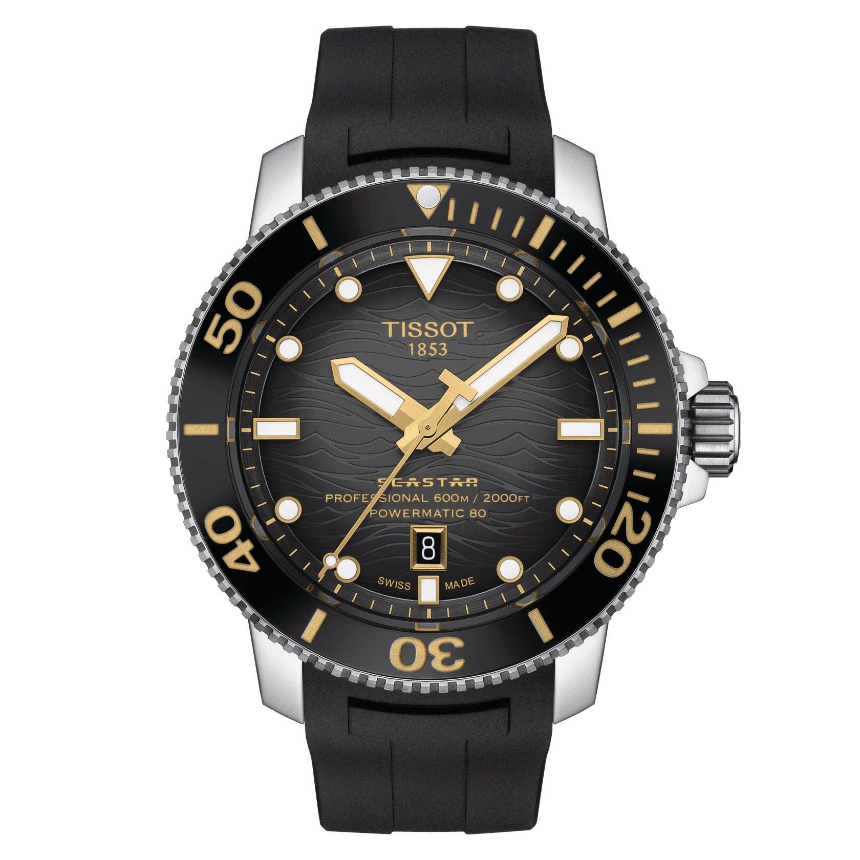 Tissot Seastar 2000 Professional Powermatic 80 ISO 6425 2018 46mm T120.607.17.441.01