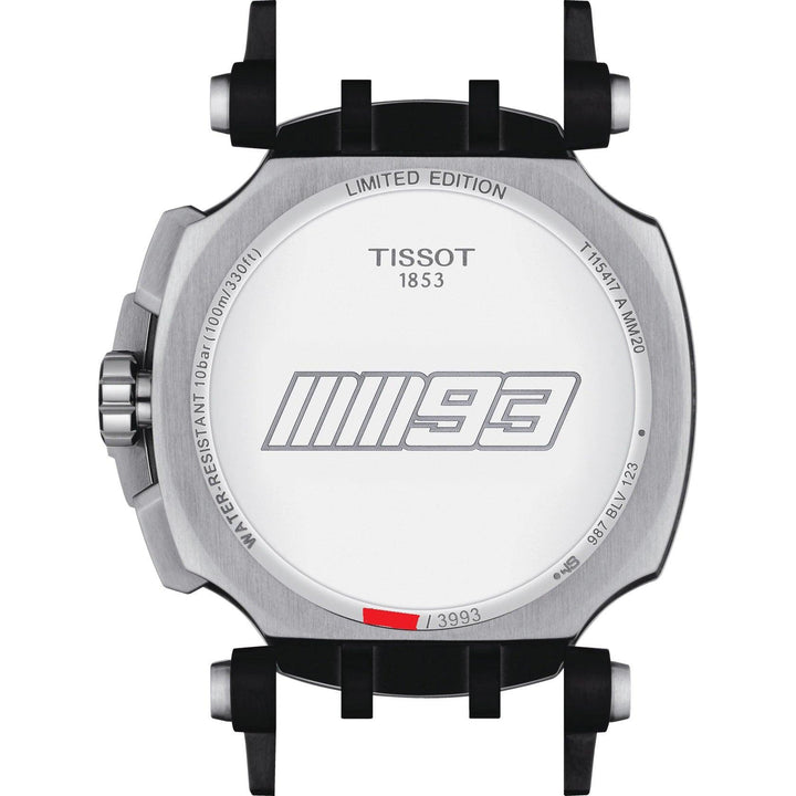 Tissot orologio T-Race Marc Marquez 2020 Limited Edition 43mm acciaio uomo cronografo quarzo T115.417.27.057.01 - Gioielleria Capodagli
