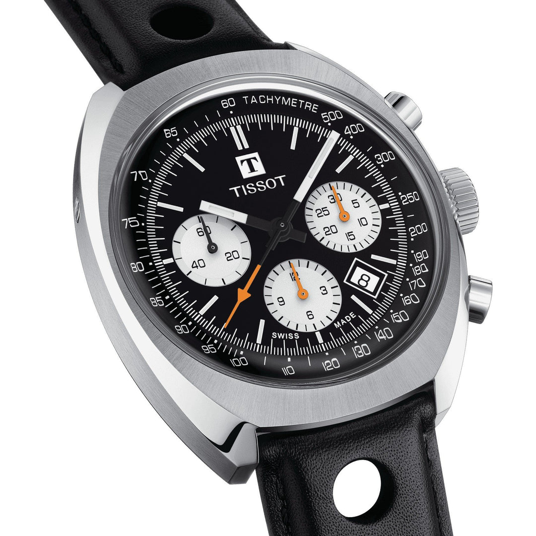 Tissot orologio uomo Heritage 1973 cronografo 43mm automatico acciaio T124.427.16.051.00 - Gioielleria Capodagli