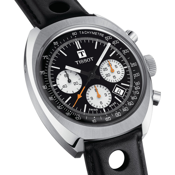 Tissot orologio uomo Heritage 1973 cronografo 43mm automatico acciaio T124.427.16.051.00 - Gioielleria Capodagli