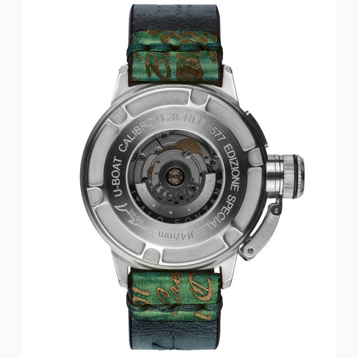 U-BOAT orologio U-47 47mm nero automatico acciaio edizione limitata 30 pezzi 8755 AS GR - Capodagli 1937