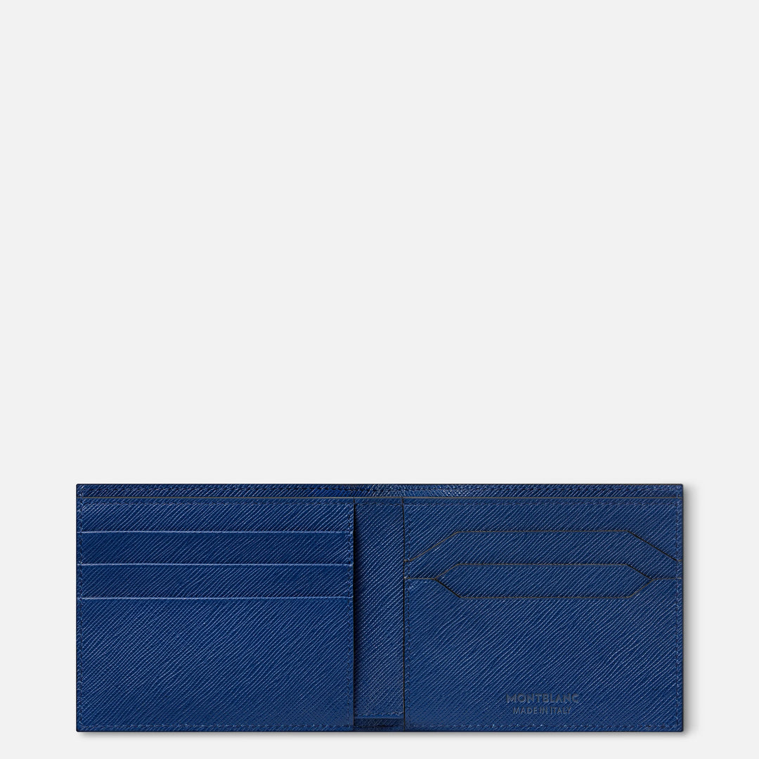 Montblanc Бумажник с 6 отсеками Montblanc Синий Sartorial 130812