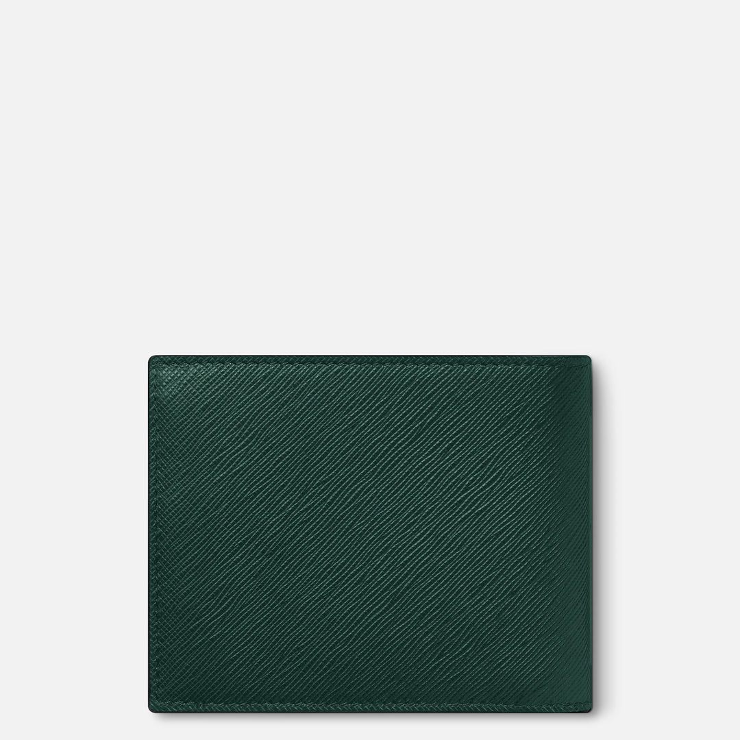 Montblanc Бумажник с 6 отсеками Montblanc Sartorial зеленый английский изумруд 130821