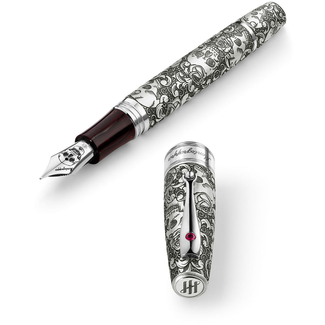 Montegrappa Framographic Skulls & Roses Extra The Rinascita Limited Edition Isskn-se