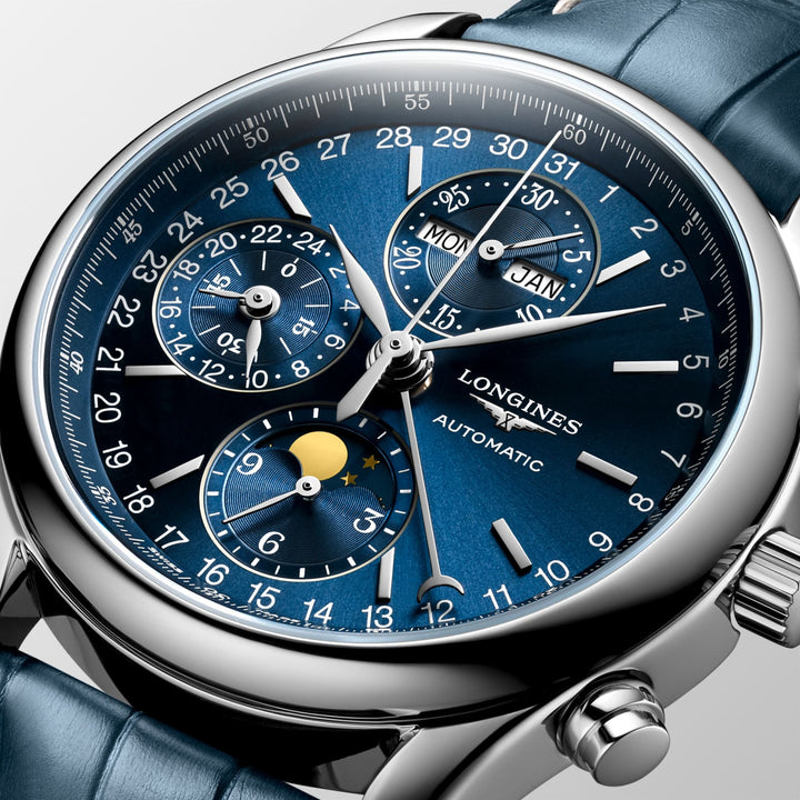 Часы Longines Master Collection 40 мм синяя сталь L2.673.4.92.0