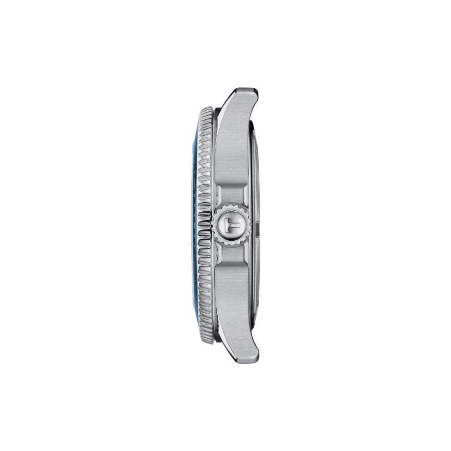 Tissssot watch Seastar1000 36mm blue quartz steel T120.210.111.041.00