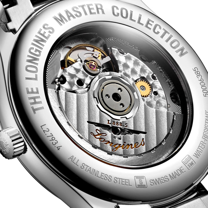 Часы Longines Master Collection 42 мм черная автоматическая сталь L2.893.4.59.6