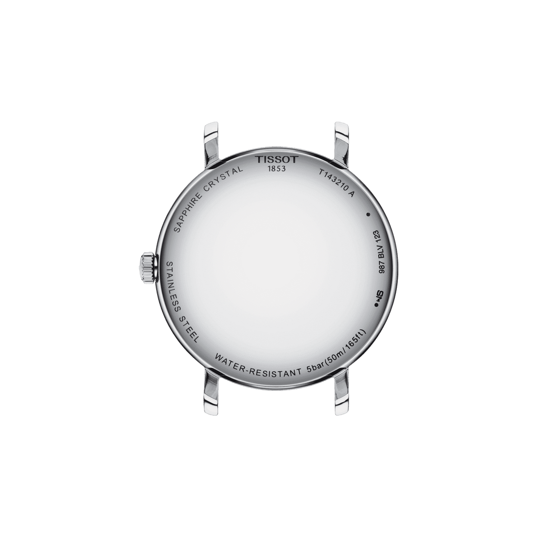 Часы Tissot 34 мм серебряные кварцевые стальные T143.210.17.331.00