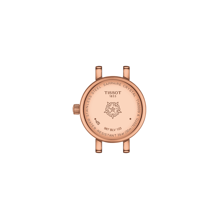 Часы Tissot Lovely Round 19,5 мм Мать жемчуга Кварцевая сталь PVD Розовое золото T140.009.33.111.00