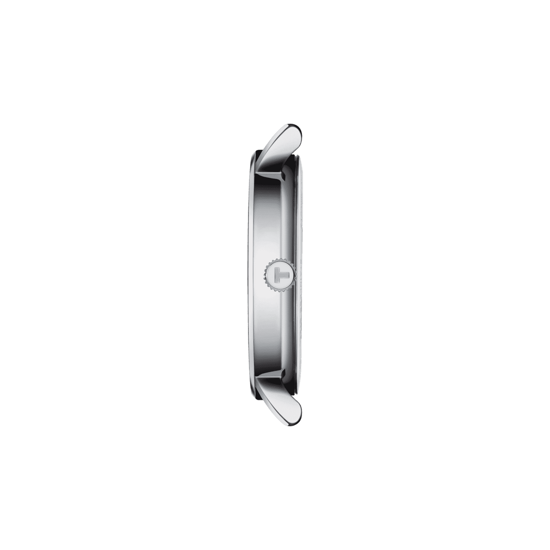 Часы Tissot 34 мм серебряные кварцевые стальные T143.210.17.331.00