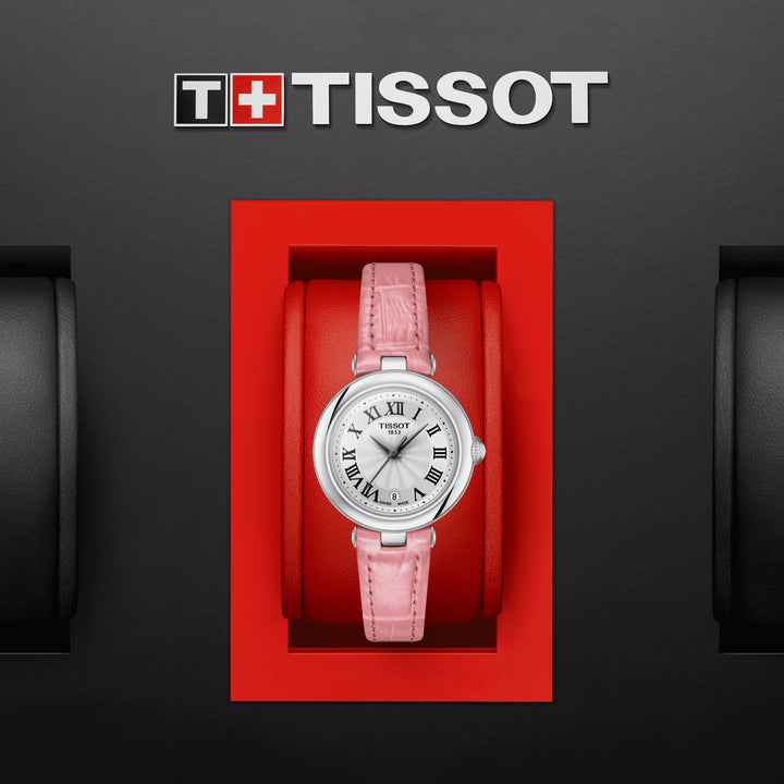 Tissot часы Belly Small Lady 26mm белый кварцевый сталь T126.010.16.013.01