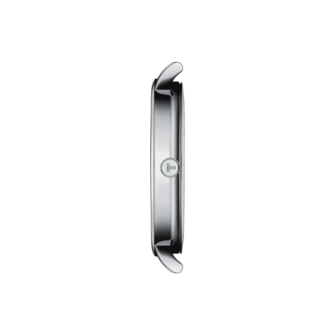 Часы Tissot Gent 40mm синий кварцевый сталь T143.410.16.041.00