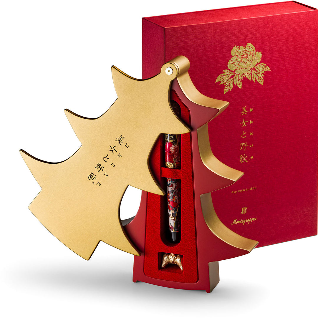 Montegrappa Fillon Bijo-To-Yaju By Tomita Kazuhiko Limited Edition ISBYN-SC (яп.