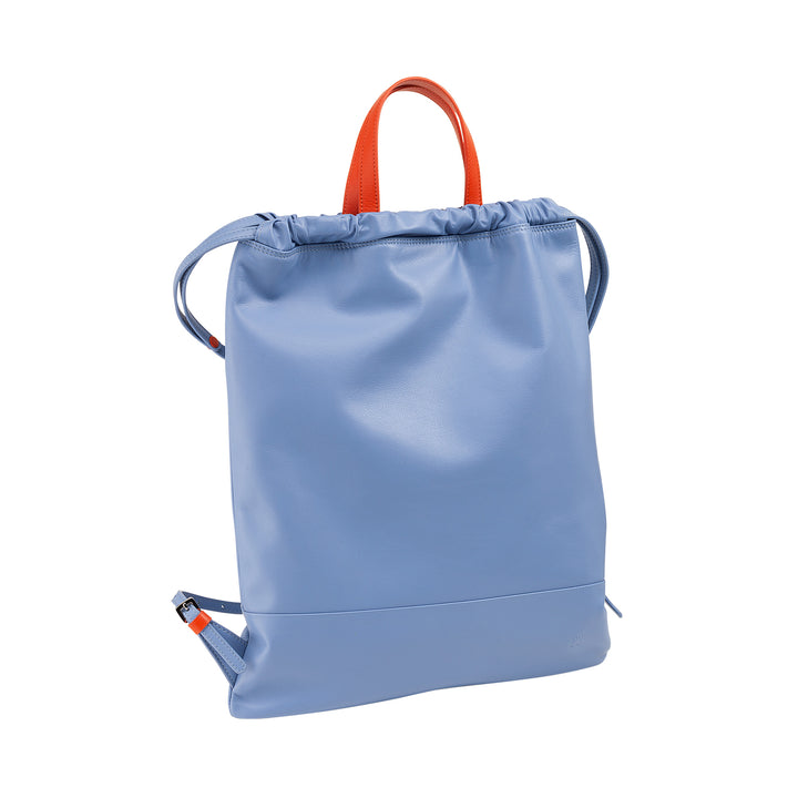 Сумка Dudu в Sacca в коже для модной спортивной сумки сумки с кулисом и тонкими кожаными плечевыми ремнями