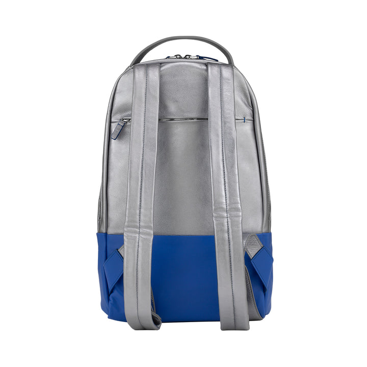 DuDu Спортивный рюкзак для женщин из ламинированной кожи, металлический рюкзак для девочек Мягкий дизайн с внешними карманами