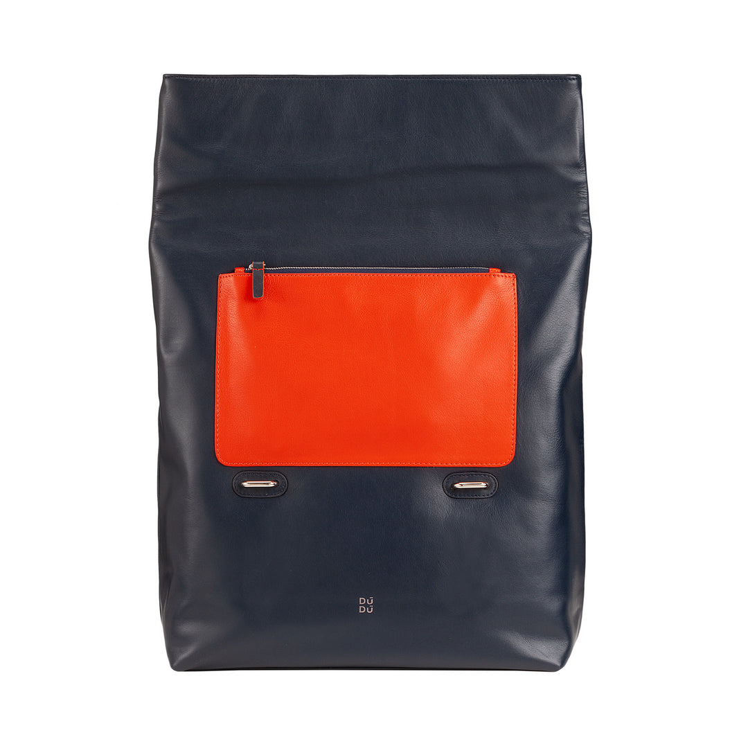 DuDu Красочный рюкзак из кожи для женщин, большой мягкий рюкзак 14L Multi карманы Спортивный дизайн Казуальные
